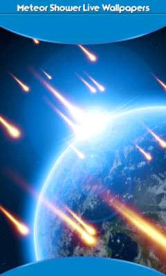 Play Meteor Shower Live Wallpapers 