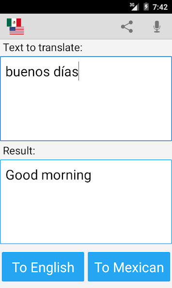 Play Mexican English Translator 