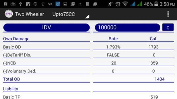 Play MIB - Motor Insurance Calculator 
