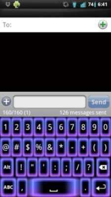 Play Midnight Glow Keyboard Skin 