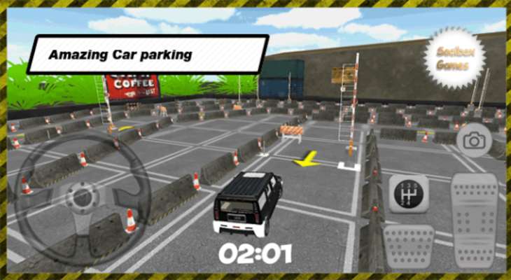 Play Military Hummer Parking 