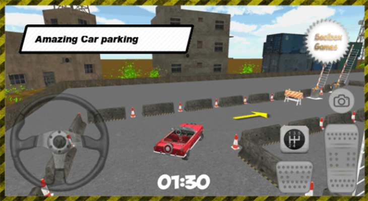 Play Military Roadster Parking 