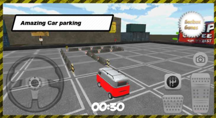 Play Military Van Car Parking 