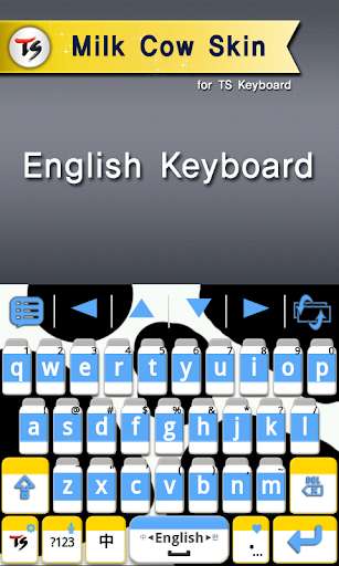 Play APK Milk cow Skin for TS Keyboard  and enjoy Milk cow Skin for TS Keyboard with UptoPlay com.tss21.gkbd.skin.google.milkcowpattern