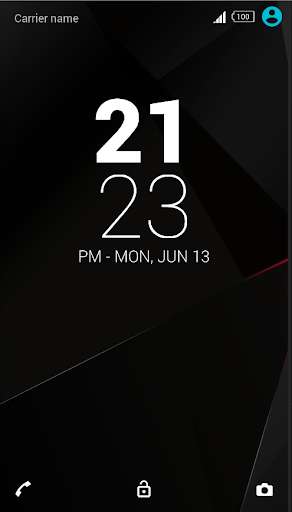 Play APK Minimal RED XPERIA Theme  and enjoy Minimal RED XPERIA Theme with UptoPlay com.univerzalstudio.minimalred