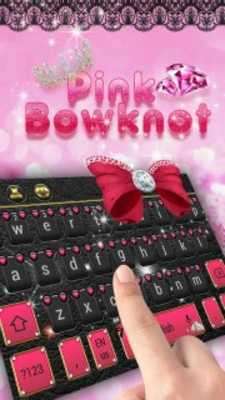 Play Minny Cute Pink Bowknot Keyboard 