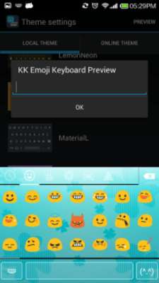 Play Mint Blue - Emoji Keyboard 
