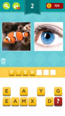 Play Mix 2 Words Free: 2 Pics Guess 