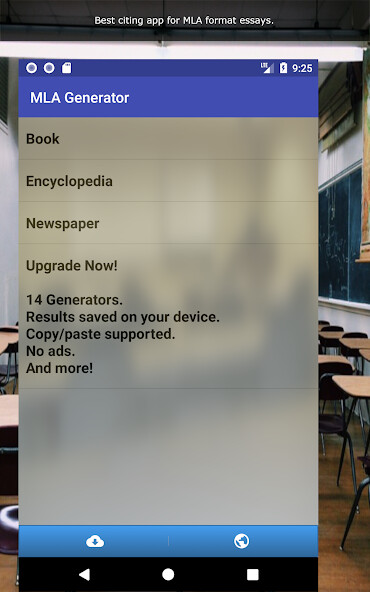 Play APK MLA Generator  and enjoy MLA Generator with UptoPlay com.J_G.mlaGenerator