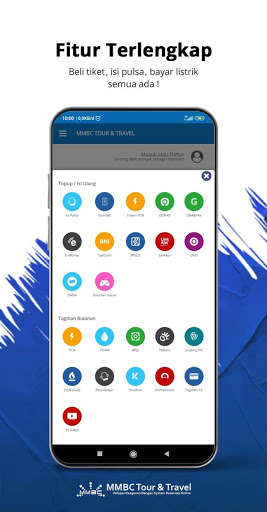 Play APK MMBC - Bayar Tagihan, Isi Pulsa, Topup Gopay, OVO  and enjoy MMBC - Bayar Tagihan, Isi Pulsa, Topup Gopay, OVO using Ap