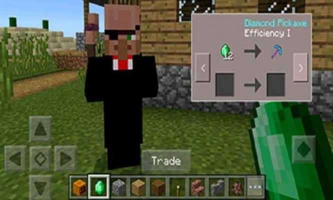 Play Mod Black Villager for MCPE 