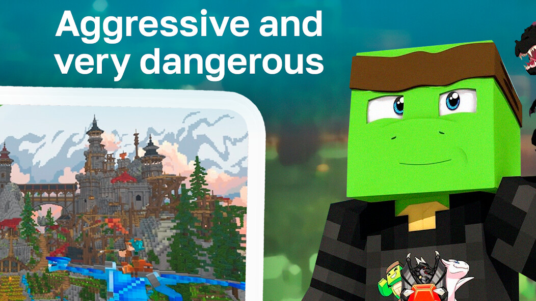 Play Mod Dragons for MCPE 