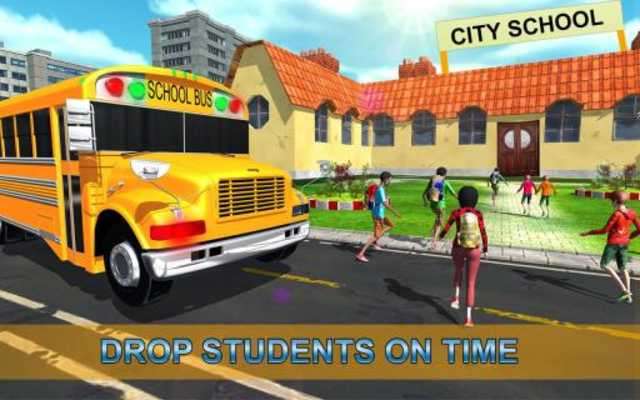 Play Modern City School Coach Bus Driving Simulator 17 
