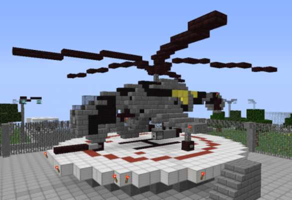 Play Mod Helicopter for MCPE 
