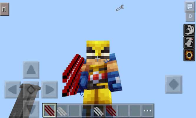 Play Mod Wolverine for MCPE 