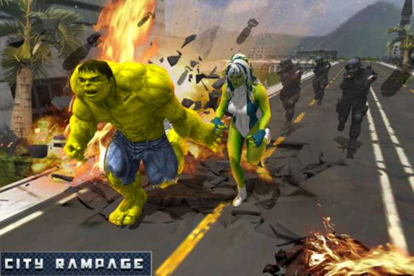 Play Monster Hero Battle for Love 