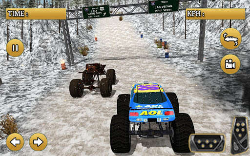 Play APK Monster Truck Snow Racing 17  and enjoy Monster Truck Snow Racing 17 with UptoPlay com.unitedgames.monstertruck.vs.racingrival