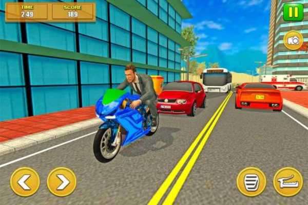 Play Moto Bike Pizza Delivery 2018 