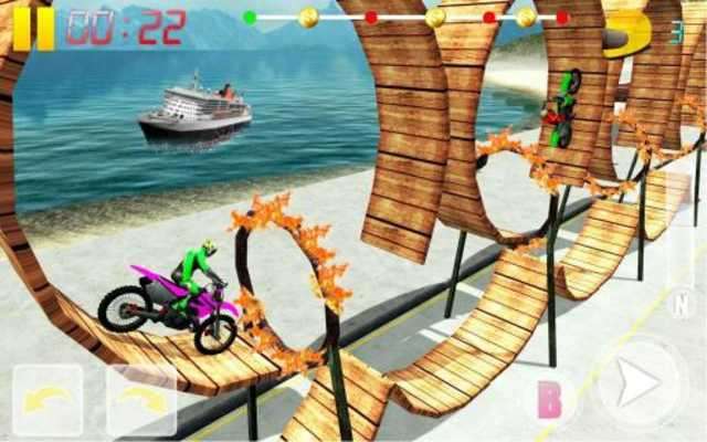 Play MotoBike Stunt Track: Impossible Mission 