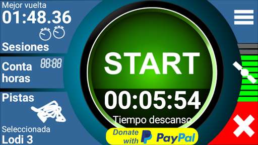 Play APK Motocross GPS Lap Timer  and enjoy Motocross GPS Lap Timer with UptoPlay luciano.Roby.ZaaraEvo