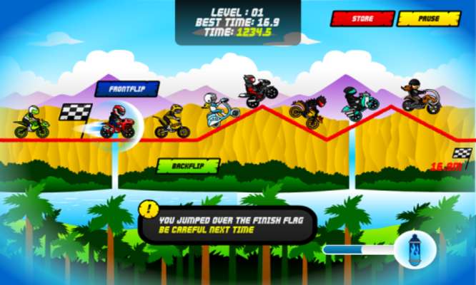Play Motocross Saurus 