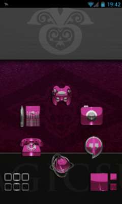 Play M Sunset Smart Launcher theme 