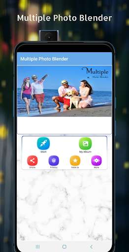 Play APK Multiple Photo Blender : Photo Mixer  and enjoy Multiple Photo Blender : Photo Mixer with UptoPlay com.retro.photoblender