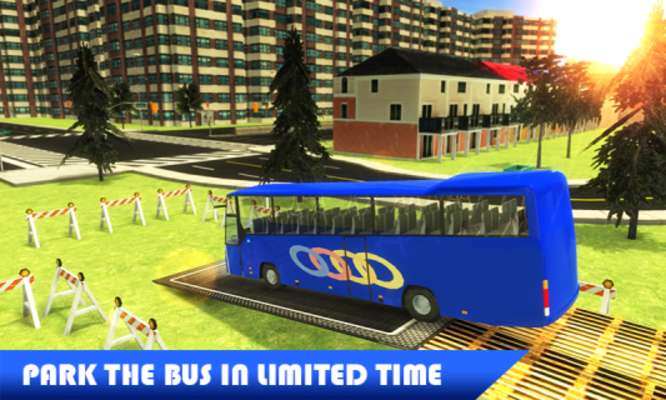 Play Multi Storey Bus Parking Sim 