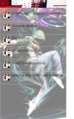 Play Mushup song & remix 