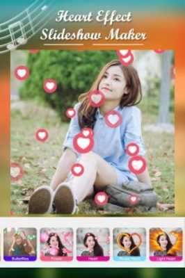 Play Music Heart Slideshow Maker 