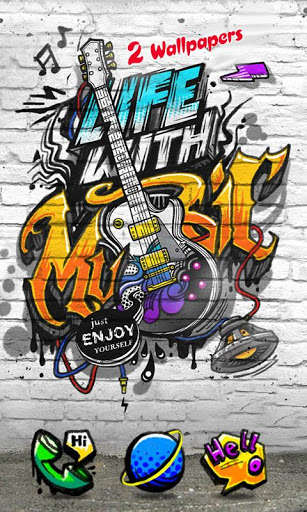 Play APK Music life GO Launcher Theme  and enjoy Music life GO Launcher Theme with UptoPlay com.gau.go.launcherex