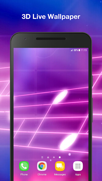 Play Music Live Wallpaper 