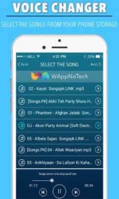 Play Music + Record Voice Changer 