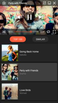 Play Music Videos Movie Player & Top Songs For YouTube 