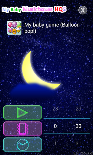 Play APK My baby Music Boxes HQS (Lite)  and enjoy My baby Music Boxes HQS (Lite) with UptoPlay com.dokdoapps.mybabymusicboxesHQS