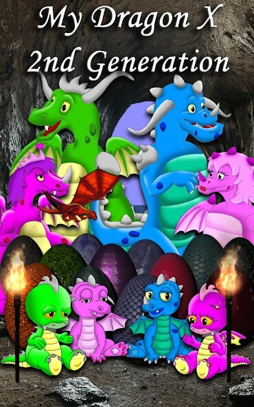 Play APK My DragonX: 2nd Generation  and enjoy My DragonX: 2nd Generation with UptoPlay com.CelestialXApps.MyDragonX2
