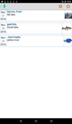 Play My fishing diary 