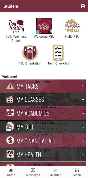 Play APK myFSU Mobile  and enjoy myFSU Mobile with UptoPlay com.blackboard.android.central.FSU