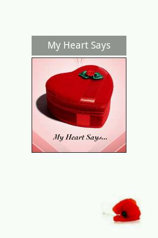 Play APK My Heart Says...  and enjoy My Heart Says... with UptoPlay com.frenys.android.myheartsays