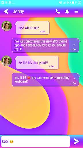 Play APK My Message App SMS  and enjoy My Message App SMS with UptoPlay com.tpc.mymessage.appsms