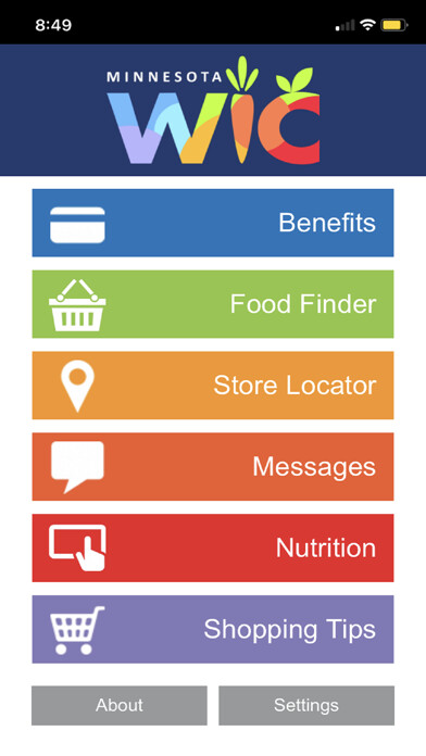Play APK My Minnesota WIC App  and enjoy My Minnesota WIC App with UptoPlay io.cordova.FoodConnectNavyWhite