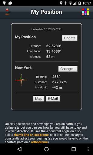 Play APK My Position Free  and enjoy My Position Free with UptoPlay com.speedymarks.android.mypositionFree