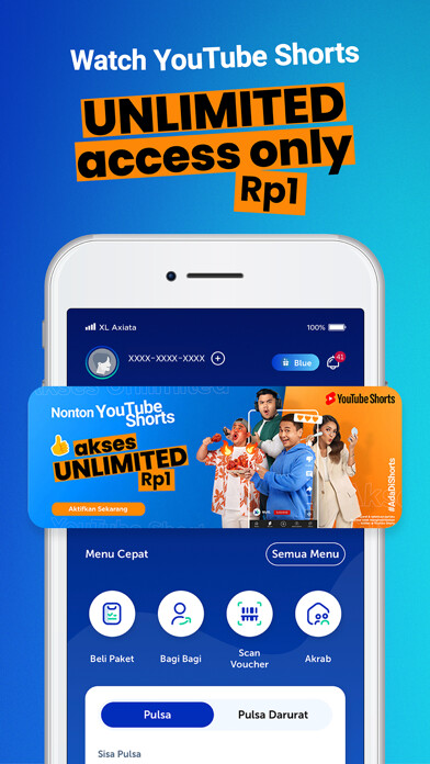 Play myXL – Cek Kuota & Beli Paket XL 