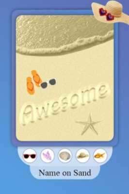 Play Name Art on Sand 