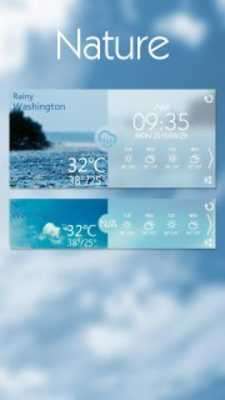 Play Nature. GO Weather EX Theme 