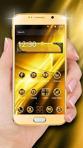 Play APK Neat Luxury Gold Theme  and enjoy Neat Luxury Gold Theme with UptoPlay gold.neat.theme.shine