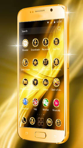 Play APK Neat Luxury Gold Theme  and enjoy Neat Luxury Gold Theme with UptoPlay gold.neat.theme.shine