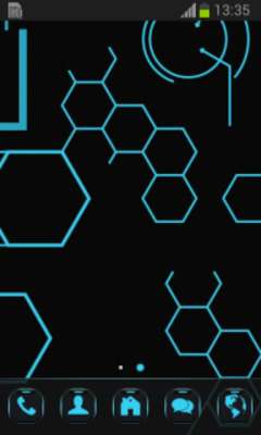 Play Neon Blue Tech Go Theme 