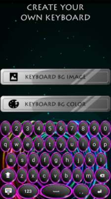 Play Neon Circles Keyboards 