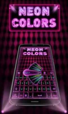 Play Neon Colors GO Keyboard Theme 